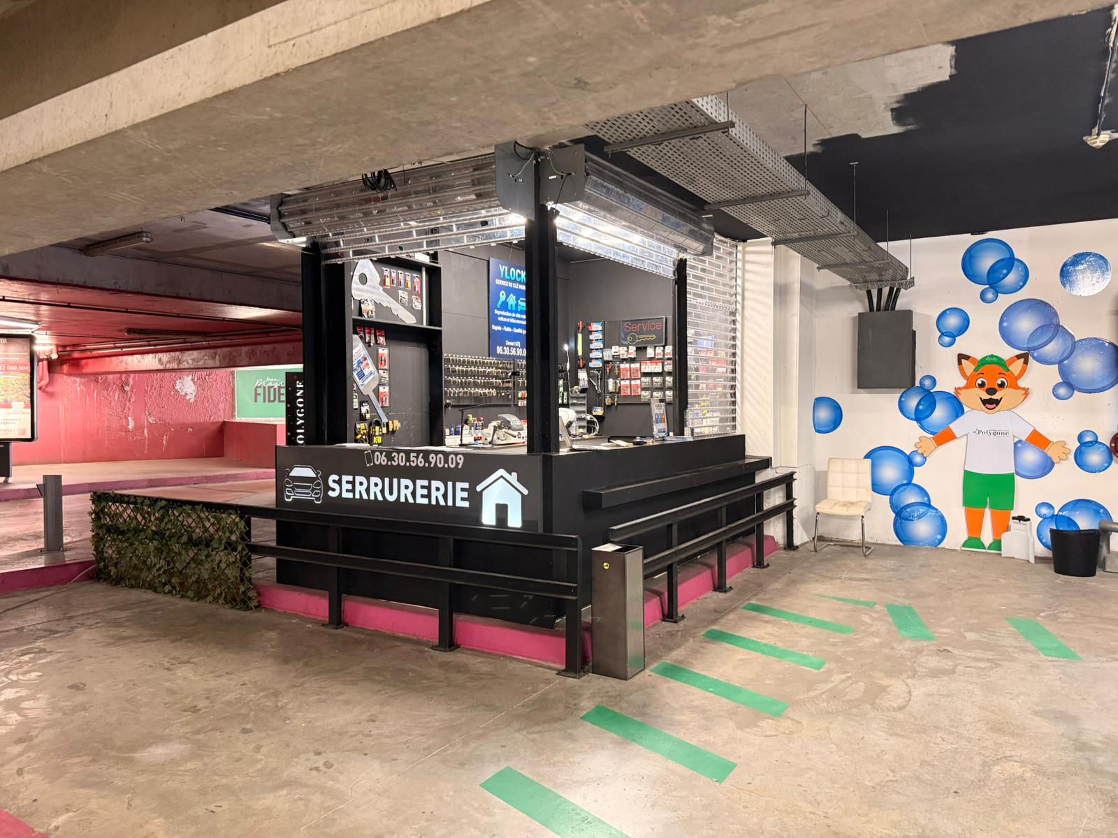 Kiosque Ylock serrurerie